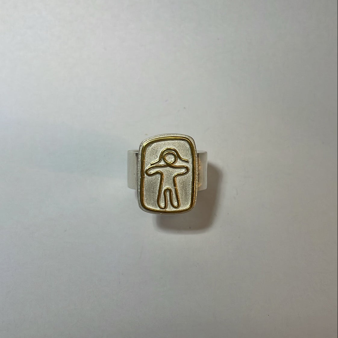 JADUDI Ring- Mixed metal